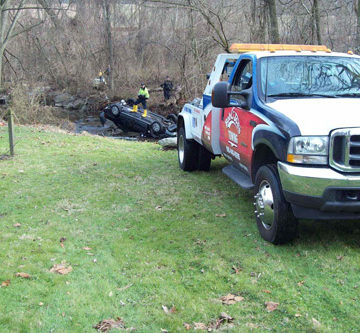 Our collision towing specialists can handle even the most difficult tows