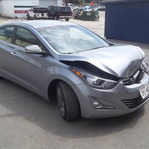 Collision Repair on a Hyundai Elantra Direct Paint and Collision