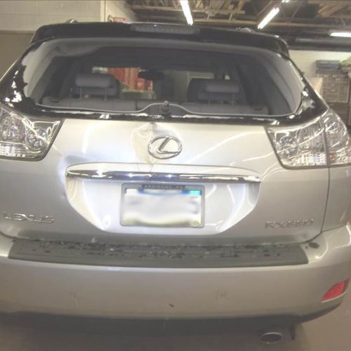 Lexus RX 330 Rear Damage Repair Direct Paint and Collision