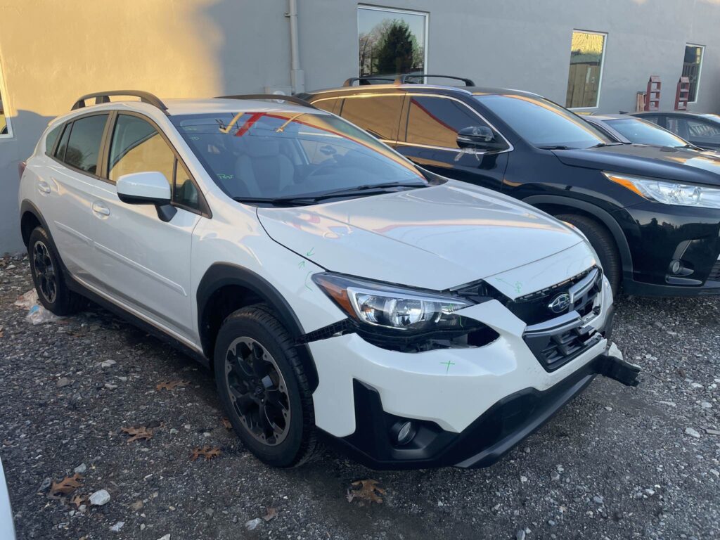 before crosstrek repair