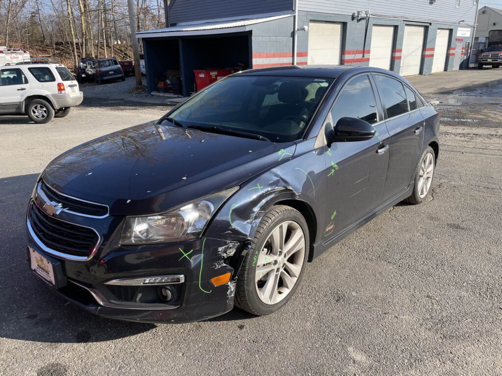 damaged 2015 cruze